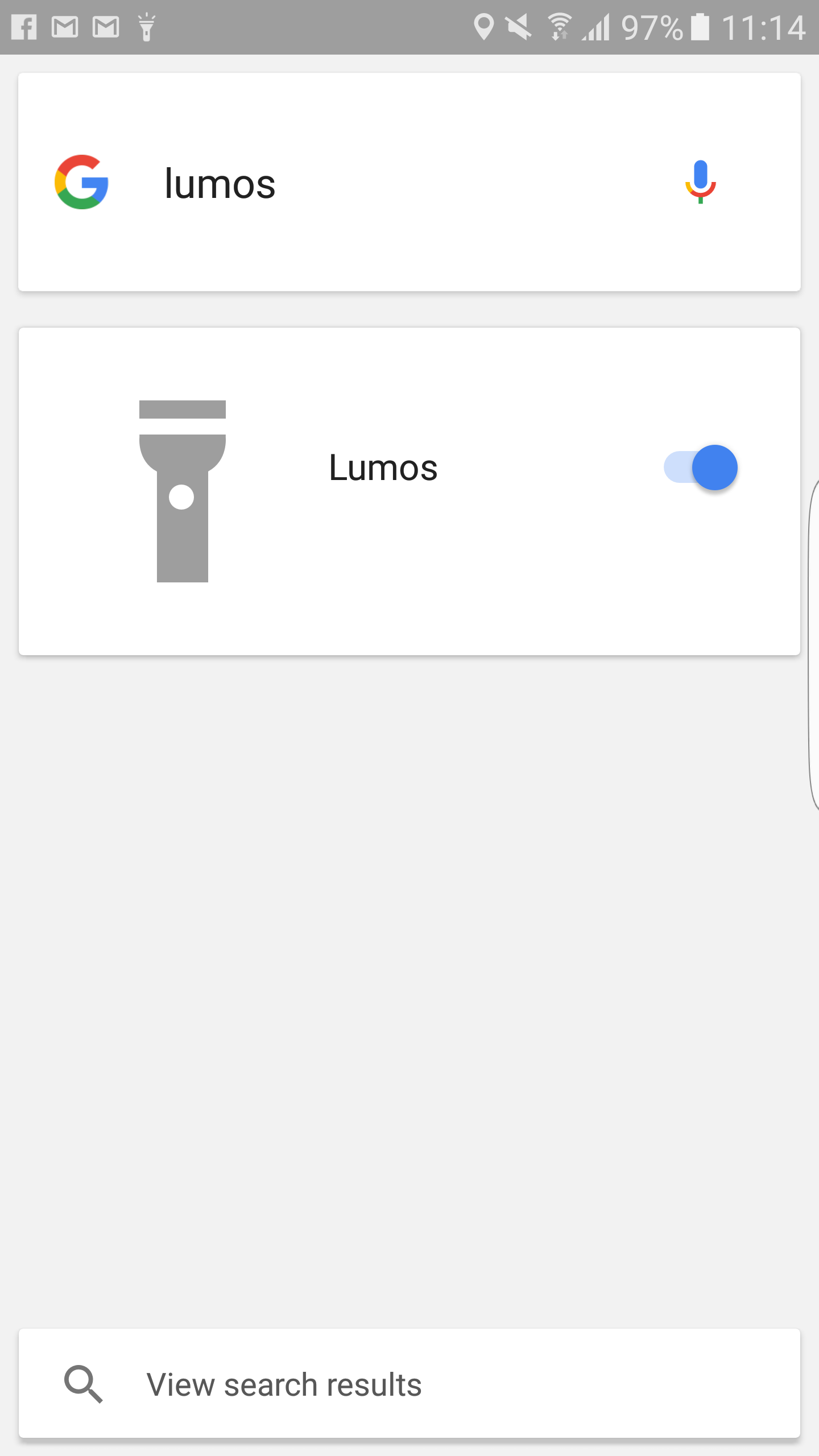 Google now Lumos